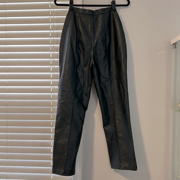 Princess Polly ENCORE PANTS BLACK size 4 - Picture 5 of 7